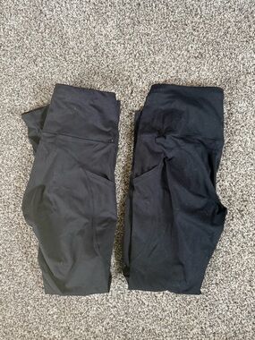 THE GYM PEOPLE Women’s Thick High Waist Yoga Pants with Pockets Size Small